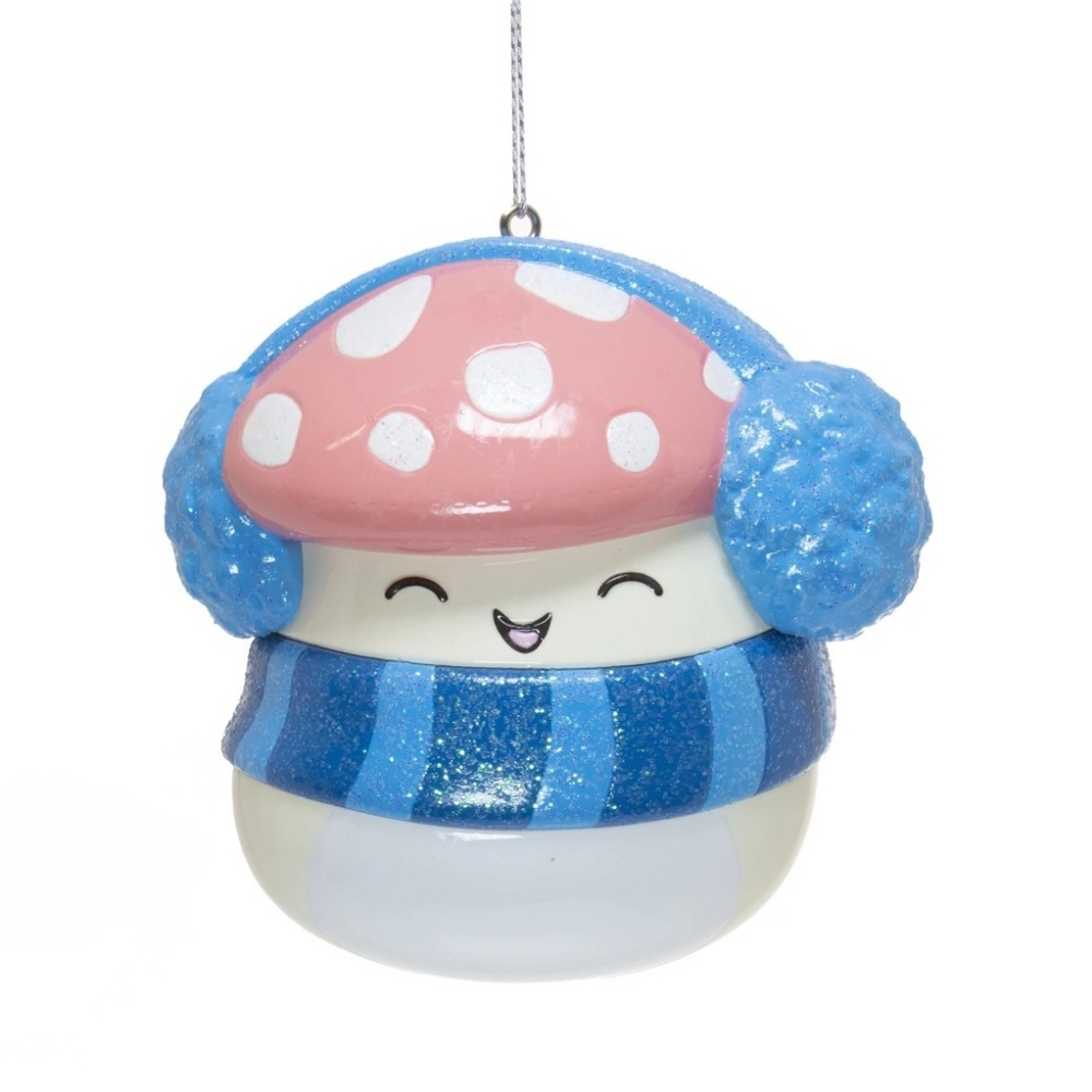Malcolm the Mushroom Squishmallow Ornament